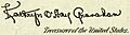 Granahan, Kathryn O'Hay (engraved signature)