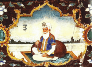 Guru Amar Das Goindwal Fresco