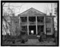 Historic American Buildings Survey, James I. Campbell, Photographer March 10, 1934 FRONT ELEVATION (SOUTHEAST). - Liendo, Farm Road 1488 and Wyatt Chapel Road Vicinity, HABS TEX,239-HEMP.V,1-1