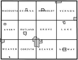 Humboldt County IA Twps