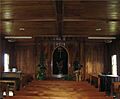 Imiola Church interrior, Waimea, Hawaii