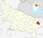 India Uttar Pradesh districts 2012 Deoria.svg