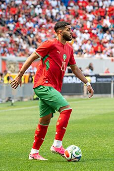 Ismael Saibari Morocco v Norway 7 June 2026-69
