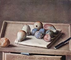 Jean-Étienne Liotard — Nature morte aux figues (1782)