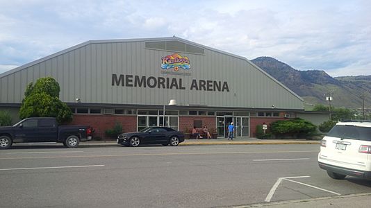Kamloops Memorial Arena - Exterior