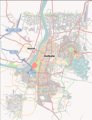 Kolkata is located in Kolkata