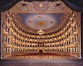 La Fenice Opera House from the stage