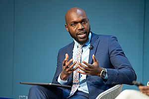 Larry Madowo at the 2023 World Economic Forum (52693485638).jpg