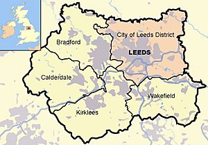 Leeds in West Yorkshire