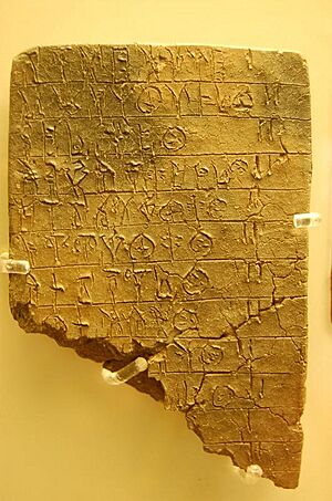 Linear B Musée archéologique de Mycènes