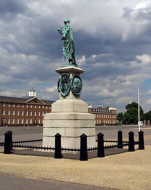 London-Woolwich, Royal Artillery Barracks, Crimean War Memorial 3