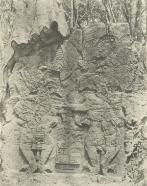 Maler Explorations of the Upper Usumatsintla plate 45 Motul de San José stela 2