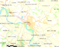 Map commune FR insee code 47157