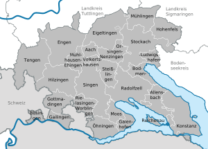 Municipalities in KN