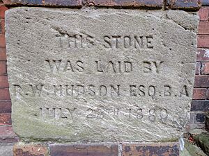 NGC Sunday School foundation stone