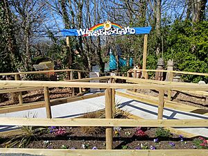 New Nursery Land entrance for 2025 .