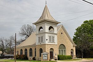 Old central christian church lampasas