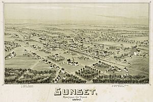 Old map-Sunset-1890