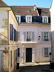 Pontoise (95), maison natale d'Édouard-Alfred Martel (1859-1939), 1 rue de la forêt Hardelot