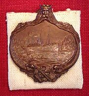 RMS Carpathia Medal cropped and retouched