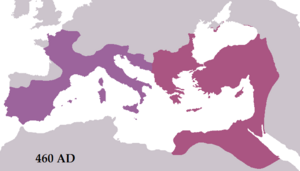 Roman Empire 460 AD