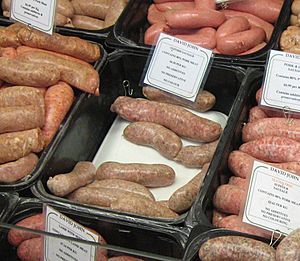Sausages Oxford crop