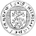 Seal NicholasCarew BaronsLetter 1301
