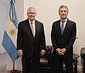 Secretary Tillerson Poses for a Photo With Argentine President Macri (40098814991)