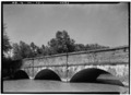 Seneca Aqueduct on Chesapeake and Ohio Canal before collapse from HABS