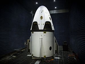 SpaceX Dragon v2 Pad Abort Vehicle (16661791299)