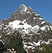 Sperry Peak snow