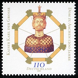 Stamp Germany 2000 MiNr2088 Aachener Dom
