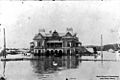 StateLibQld 1 109132 Flood waters at the Breakfast Creek Hotel, Brisbane, 1893