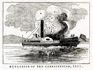 Steamboat Constitution, 1817
