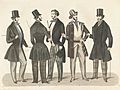 Stockholms mode-journal- Tidskrift för den eleganta werlden 1847, illustration nr 2