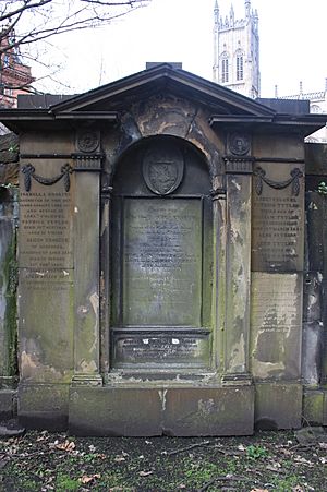 The grave of James Erskine, Lord Alva, St Cuthberts Churchyard, Edinburgh