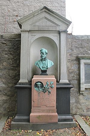 The grave of William Alexander in Nellfield Cemetery