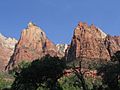 Three Patriarchs, Zion Canyon, Zion National Park, Utah (1026040622)
