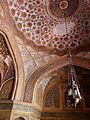 Tomb ceiling detail, Tomb of Akbar the Great, Sikandra, Agra