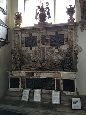 Tomb of Lady Anne Windsor, St Mary's Church, Stoke-by-Nayland