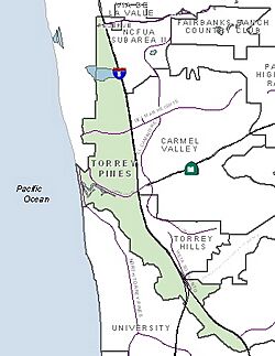 Torrey Pines map