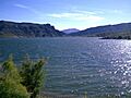 View towards Coolidge Dam from New Gov't. Corral point - panoramio