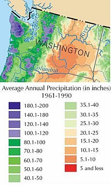 Wa rain map
