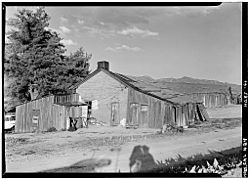 Warner's Ranch (WEST ELEVATION OF RANCH HOUSE)