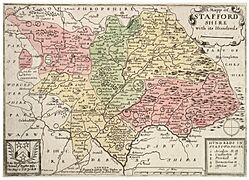 Wenceslas Hollar - Staffordshire (State 3)