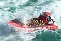 Whirlpool Jet Boat Tours in Devil's Hole Rapids in Niagara River Gorge