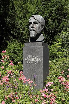 Wien - Schnitzler-Denkmal im Türkenschanzpark