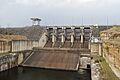 Wivenhoe dam wall