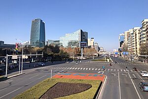 Zhongguancun from Huangzhuang North Footbridge (20201214122926)