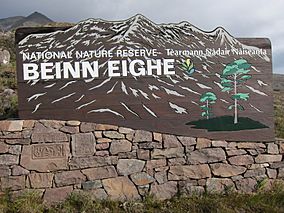 Beinn Eighe National Nature Reserve signage